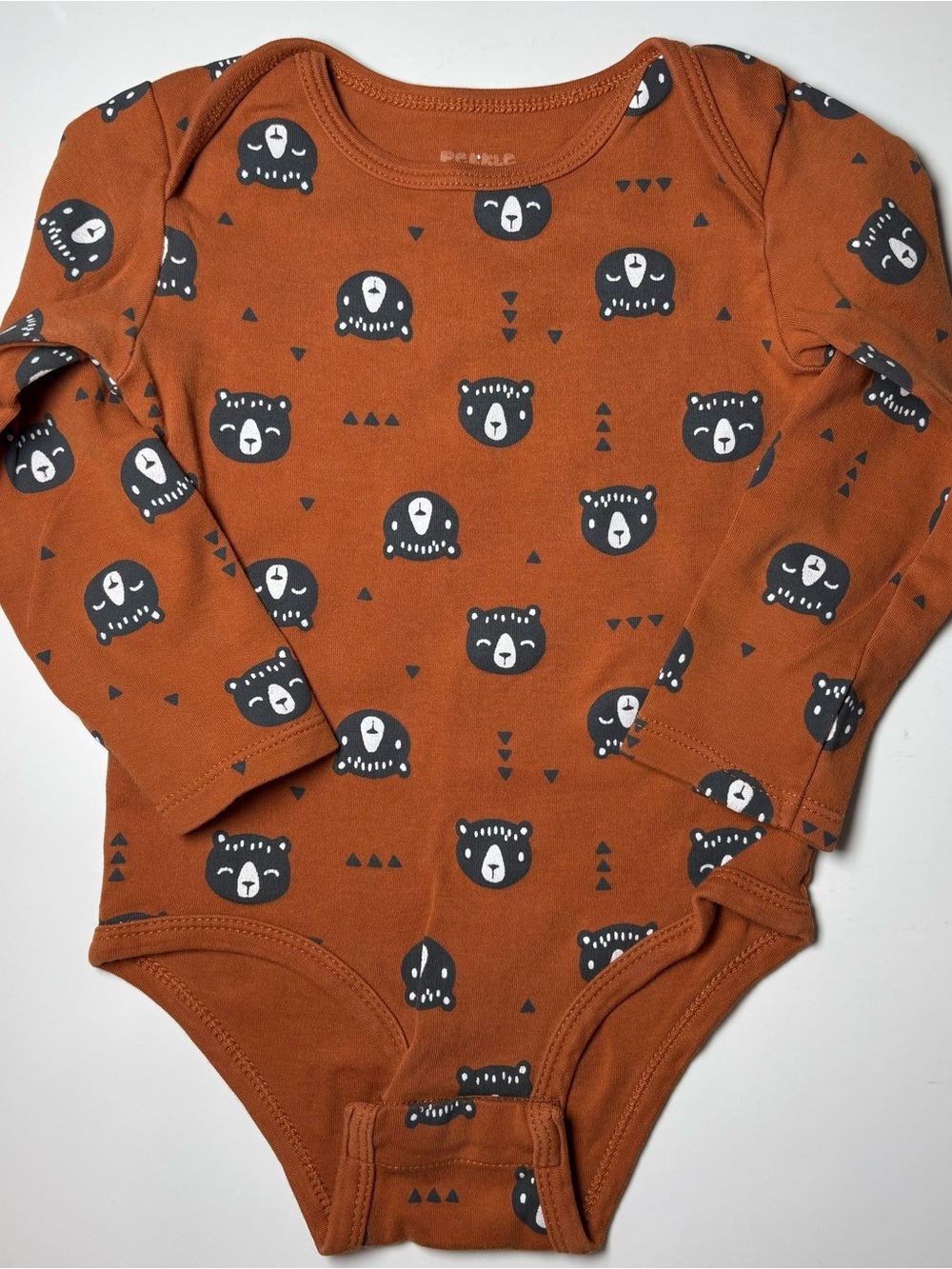 Earthtone Nautical Sailboat & Bear AOP Striped Bodysuit Bundle 5pcs 12-18M - Picture 10 of 13
